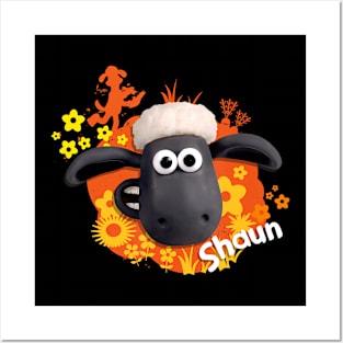 Vintage Shaun Cartoon The Sheep TV Series Posters and Art